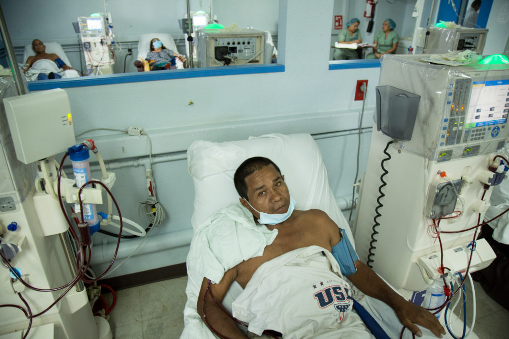 Dialysis treatment for Chronic Kidney Disease of non traditional causes at the Rosales Hospital