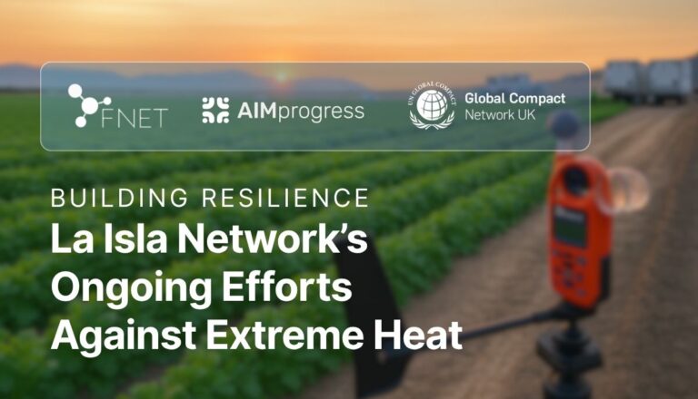 La Isla Network Continues Bid for Worker and Business Resilience to Extreme Heat